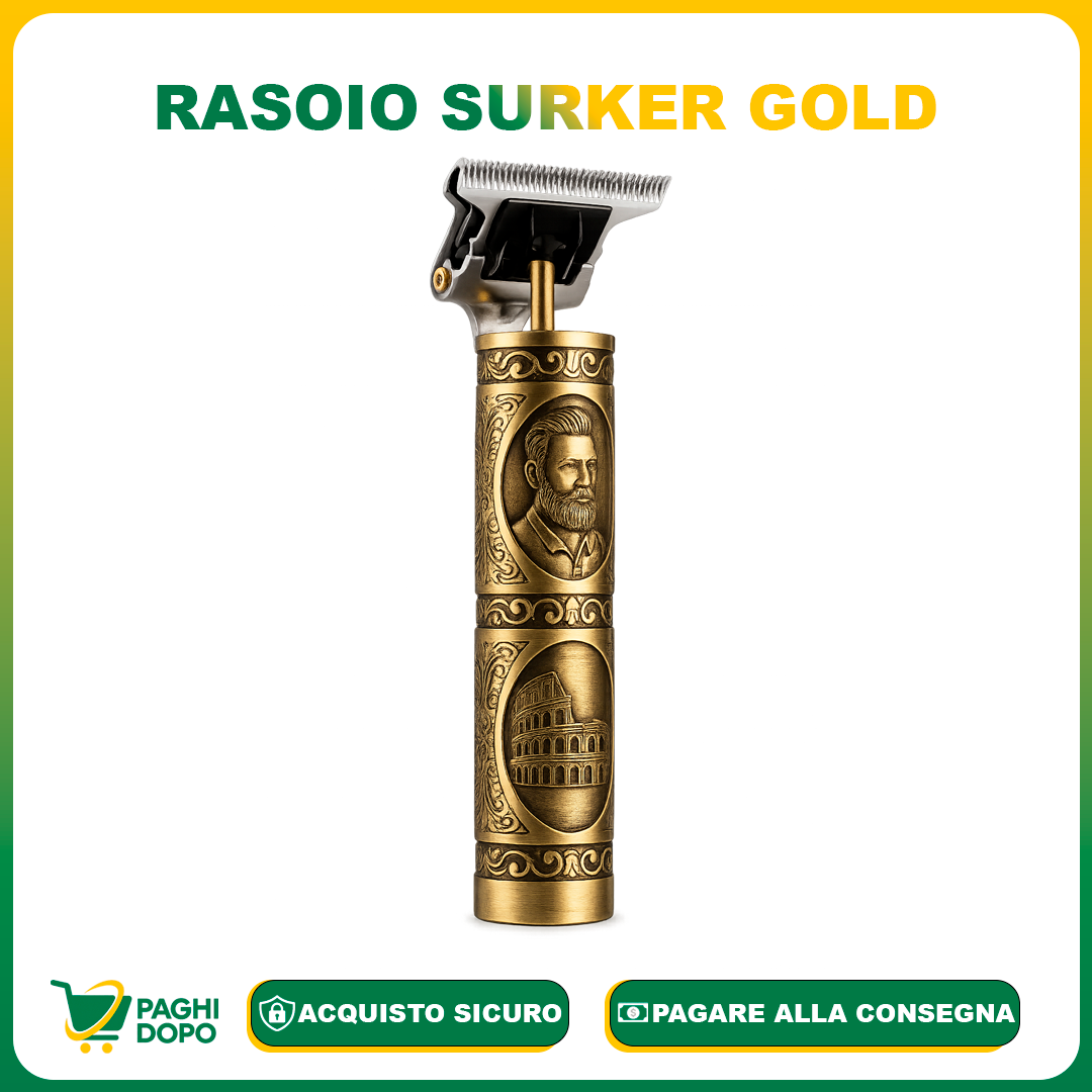 RASOIO SURKER GOLD