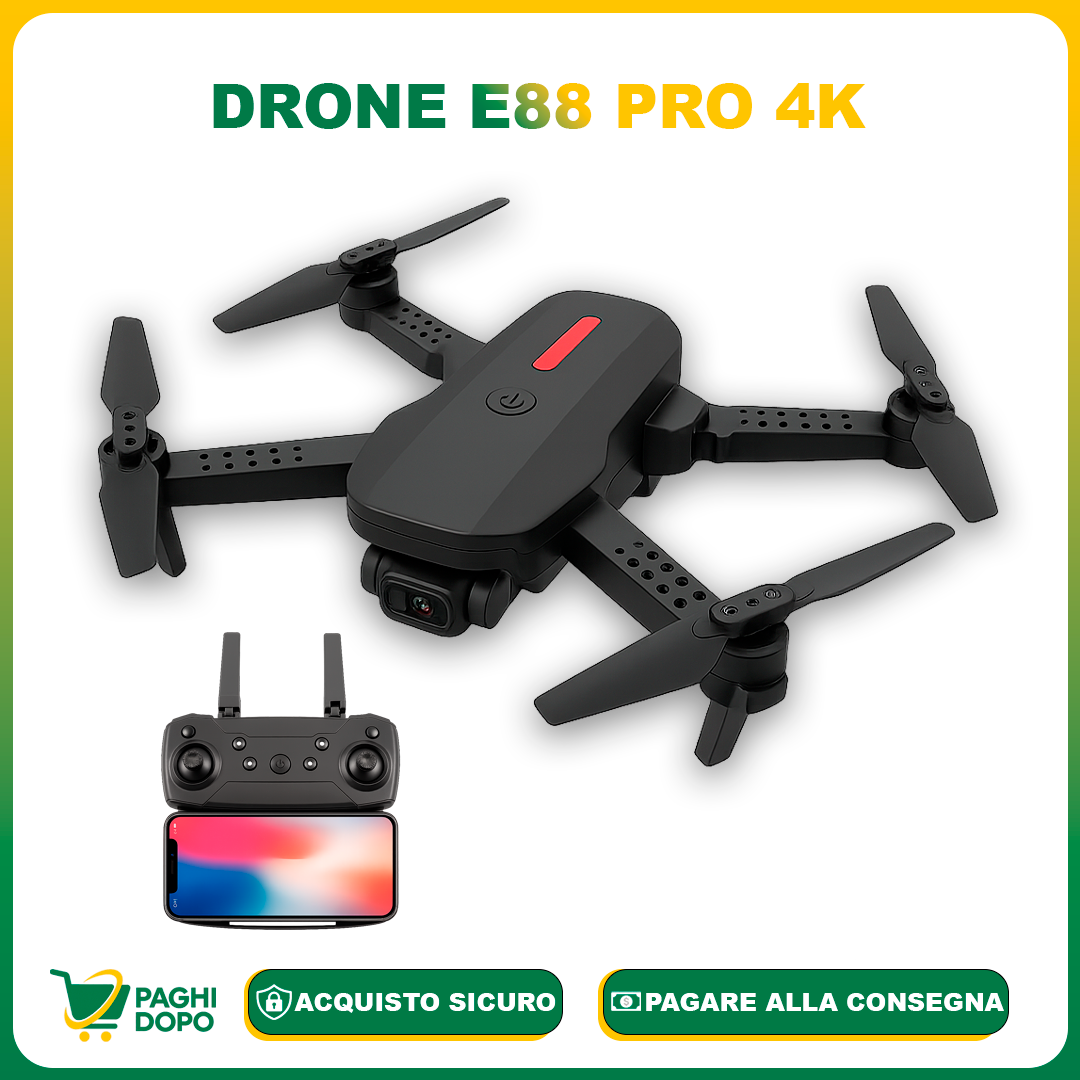 Drone E88 Pro 4K 🔥
