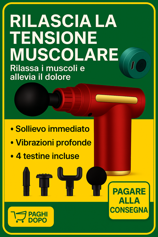 Pistola da massaggio